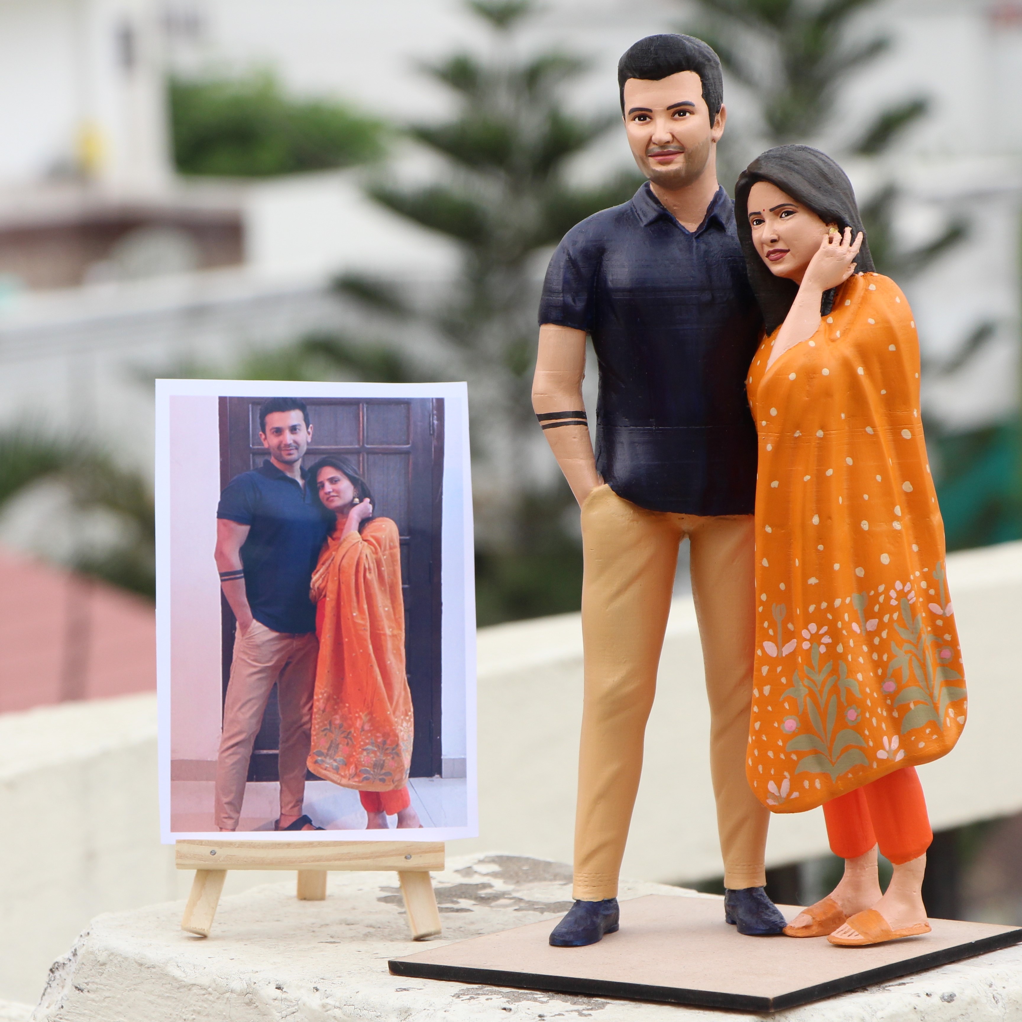 3d miniature couple
